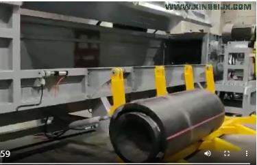 客户管材撕碎机试机完美运行视频，塑料破碎机